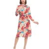 Floral Print A-Line Dress