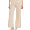 Solid Wide Leg Jeans