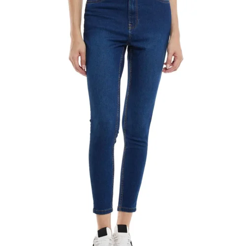 Solid Skinny Fit Jeans