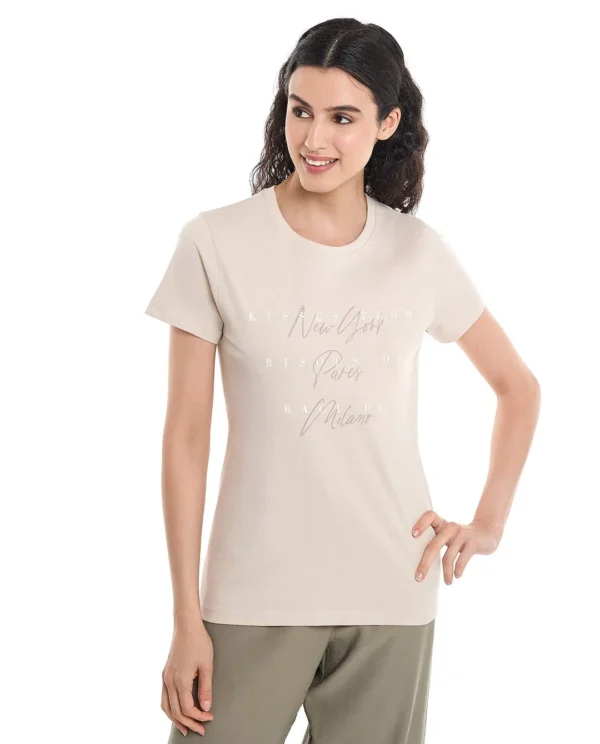 Typography Print T-Shirt