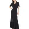 Solid Tiered Dress