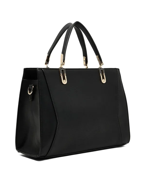 Solid Satchel Bag