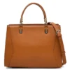 Solid Satchel Bag
