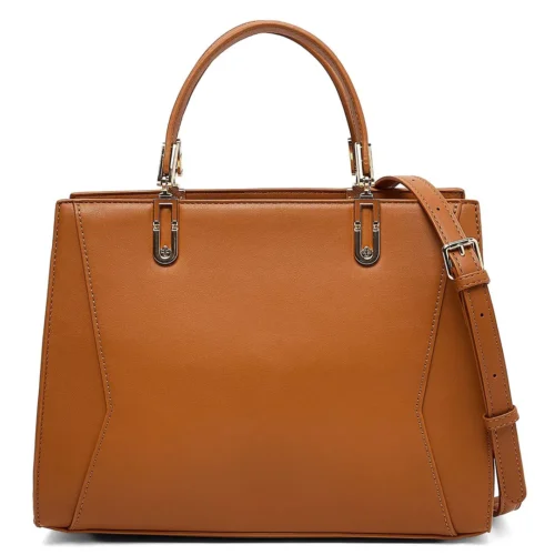 Solid Satchel Bag