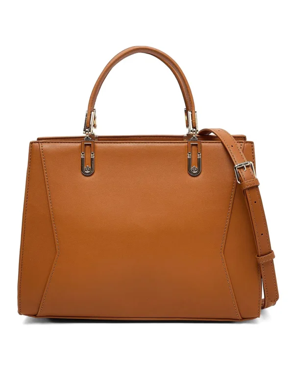 Solid Satchel Bag