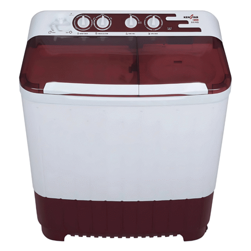 KENSTAR, WASHING MACHINE, 8.0 KG, PLASTIC