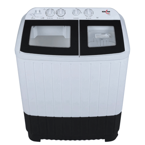KENSTAR, WASHING MACHINE, 9.5 KG, GLASS